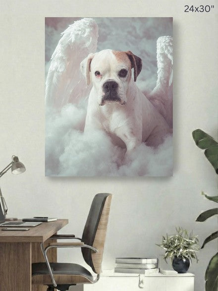 Canvas 24x30 room mockup