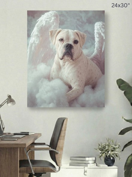 Canvas 24x30 room mockup