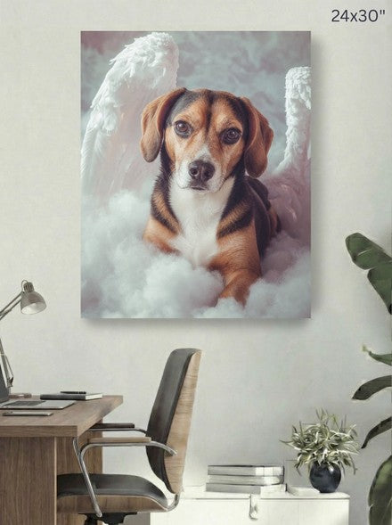 Canvas 24x30 room mockup