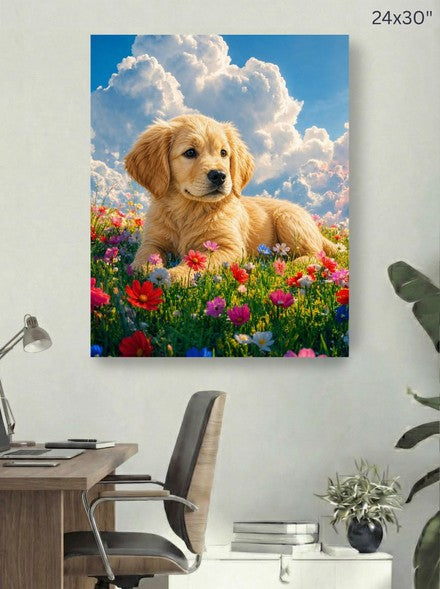 Canvas 24x30 room mockup