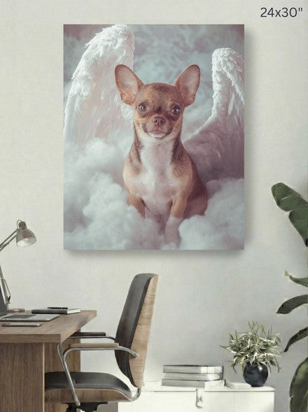 Canvas 24x30 room mockup