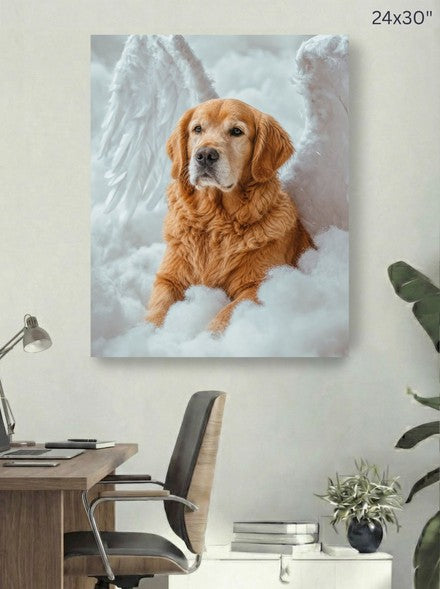 Canvas 24x30 room mockup