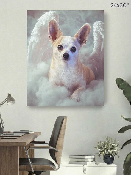 Canvas 24x30 room mockup