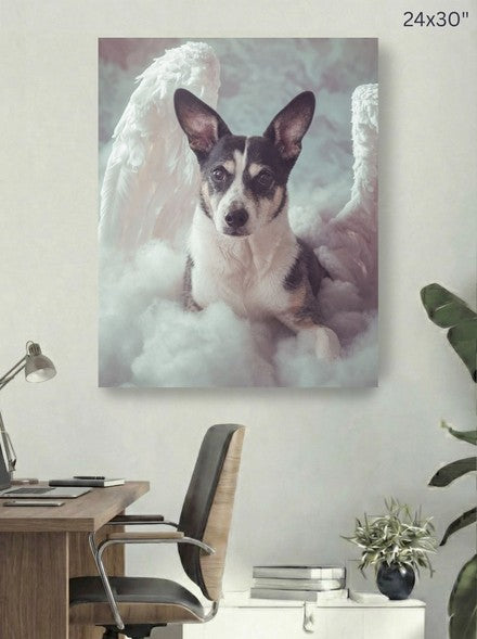 Canvas 24x30 room mockup