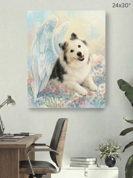 Canvas 24x30 room mockup