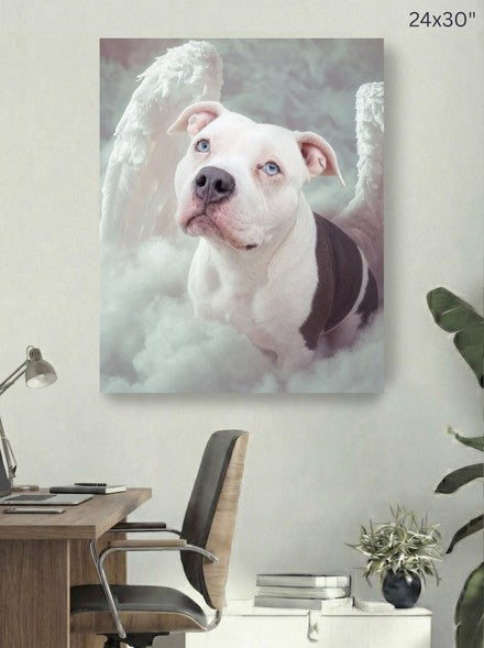 Canvas 24x30 room mockup