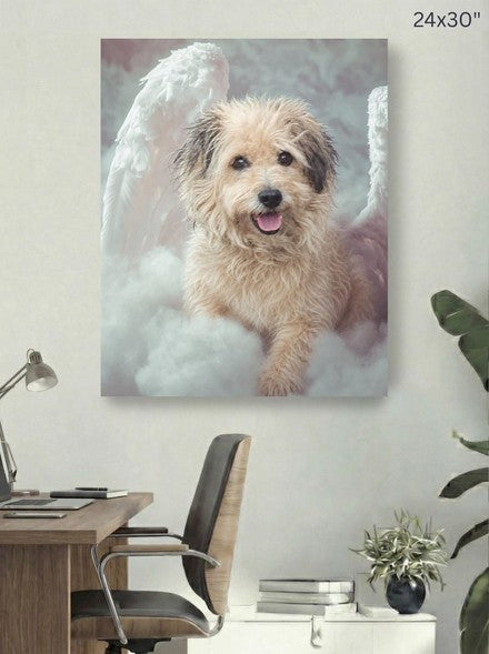 Canvas 24x30 room mockup