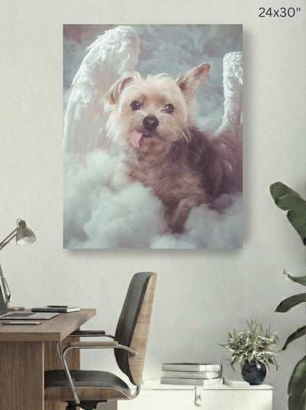 Canvas 24x30 room mockup