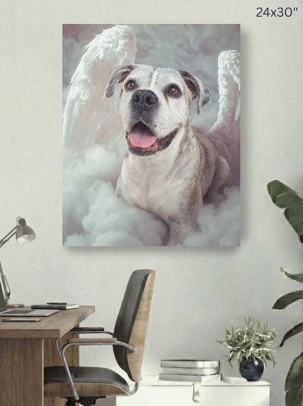 Canvas 24x30 room mockup