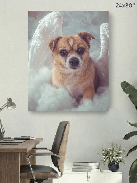 Canvas 24x30 room mockup