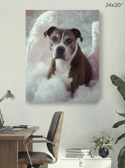 Canvas 24x30 room mockup