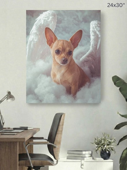 Canvas 24x30 room mockup