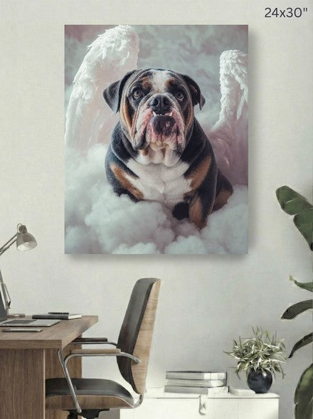 Canvas 24x30 room mockup