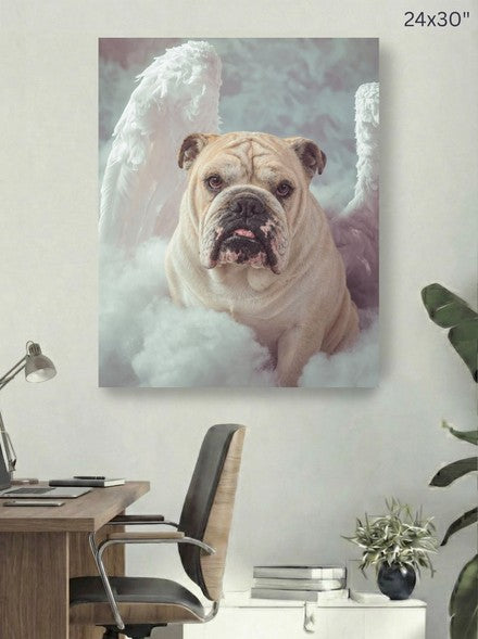 Canvas 24x30 room mockup
