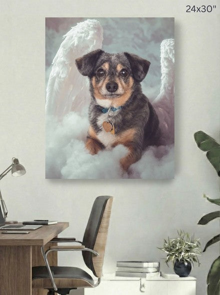 Canvas 24x30 room mockup