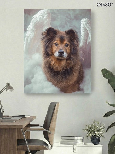 Canvas 24x30 room mockup