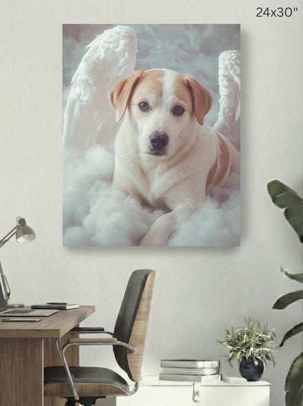 Canvas 24x30 room mockup