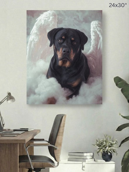 Canvas 24x30 room mockup