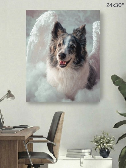Canvas 24x30 room mockup