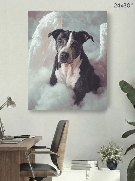Canvas 24x30 room mockup