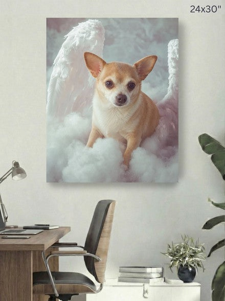 Canvas 24x30 room mockup