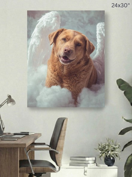 Canvas 24x30 room mockup