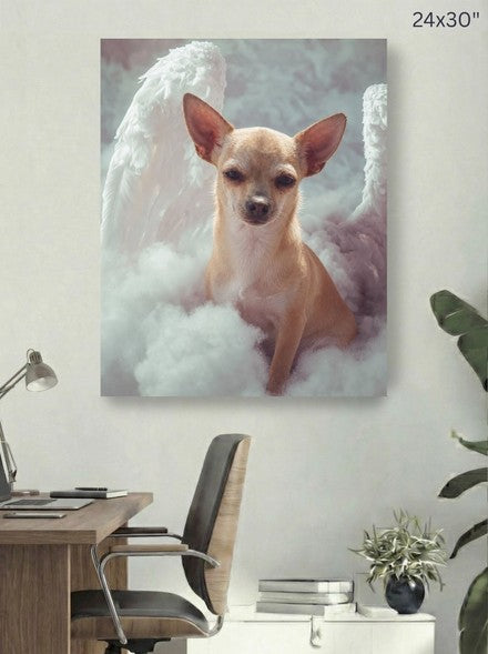 Canvas 24x30 room mockup