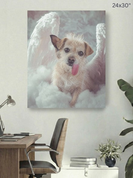 Canvas 24x30 room mockup