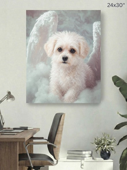Canvas 24x30 room mockup