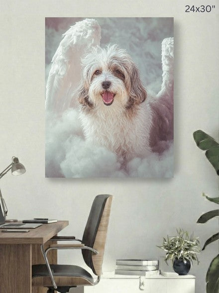 Canvas 24x30 room mockup