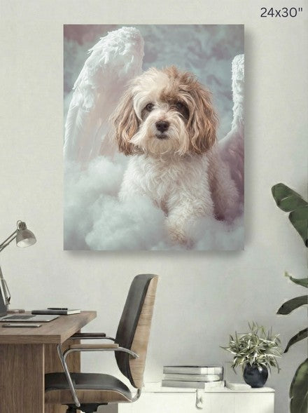 Canvas 24x30 room mockup