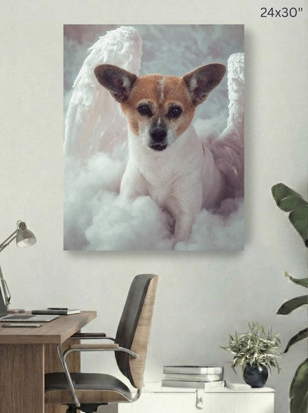 Canvas 24x30 room mockup