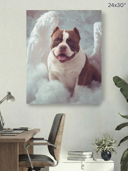 Canvas 24x30 room mockup