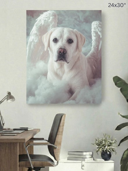 Canvas 24x30 room mockup
