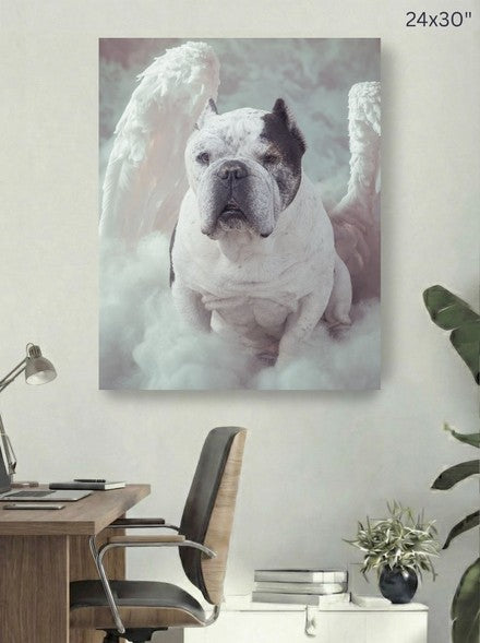 Canvas 24x30 room mockup