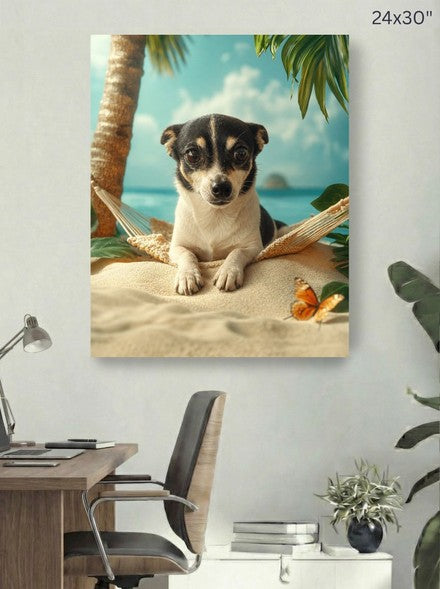 Canvas 24x30 room mockup