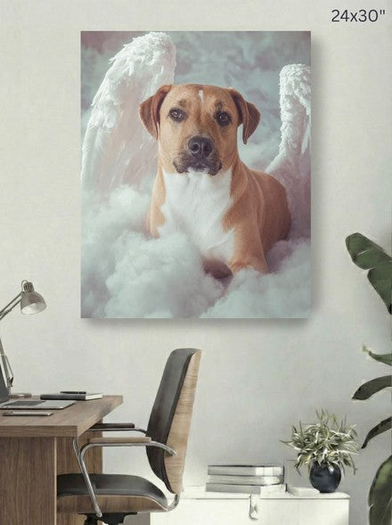 Canvas 24x30 room mockup