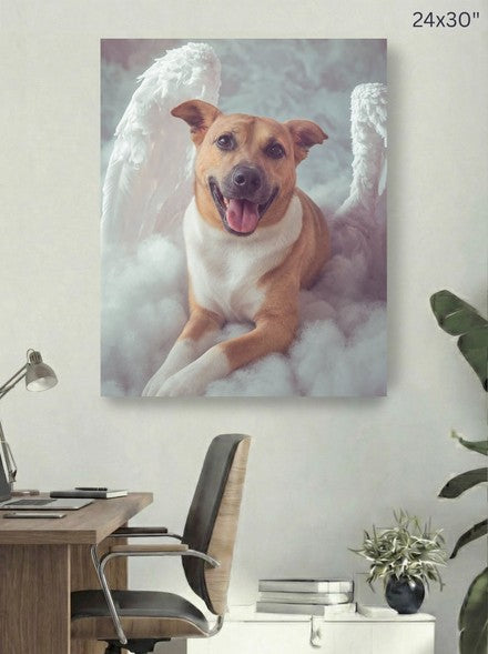 Canvas 24x30 room mockup