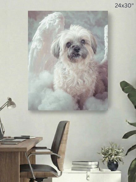 Canvas 24x30 room mockup