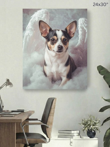 Canvas 24x30 room mockup
