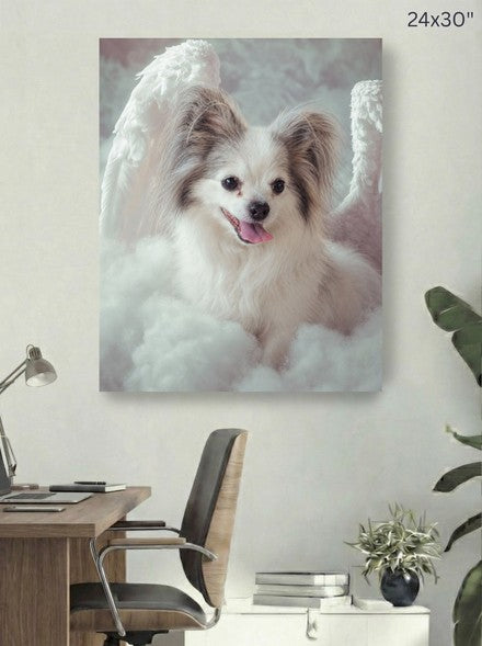 Canvas 24x30 room mockup