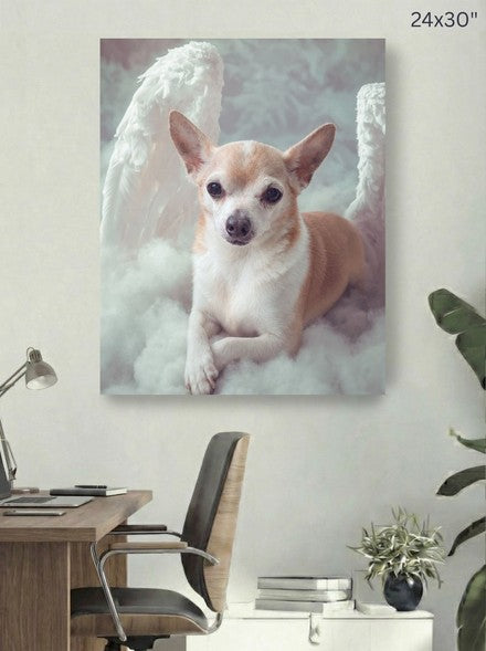 Canvas 24x30 room mockup