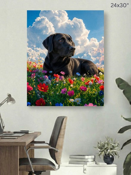 Canvas 24x30 room mockup
