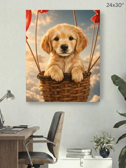 Canvas 24x30 room mockup