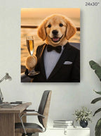 Canvas 24x30 room mockup