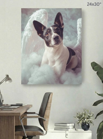 Canvas 24x30 room mockup