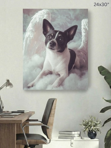 Canvas 24x30 room mockup