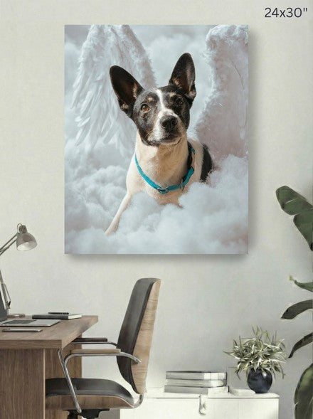 Canvas 24x30 room mockup