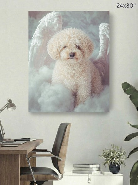 Canvas 24x30 room mockup