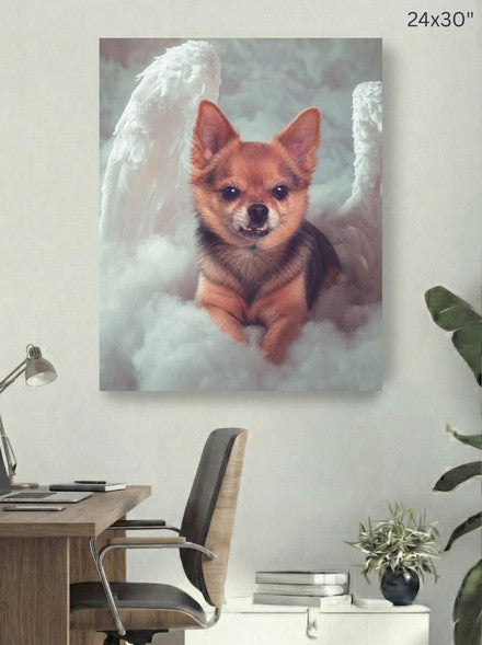 Canvas 24x30 room mockup